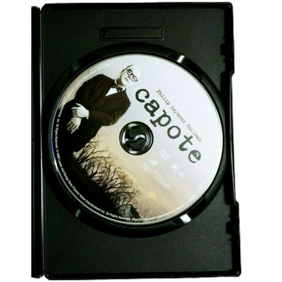 Capote DVD 2006 Philip Seymour Hoffman True Crime Drama Suspense Film Movie - Picture 6 of 8